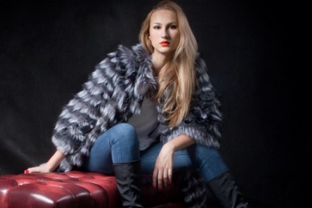 Меховое пальто