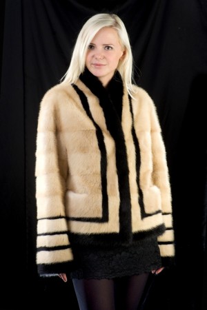 Норковый жакет