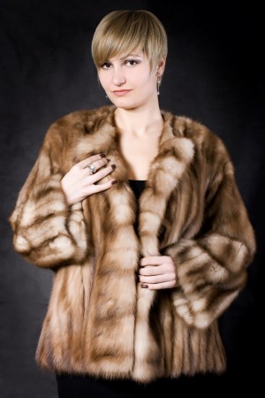 Жакет из куницы