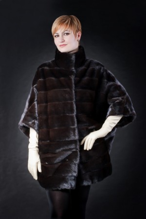 Шуба свободного кроя