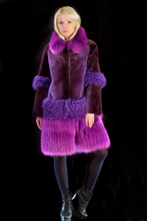 Малиновая шуба