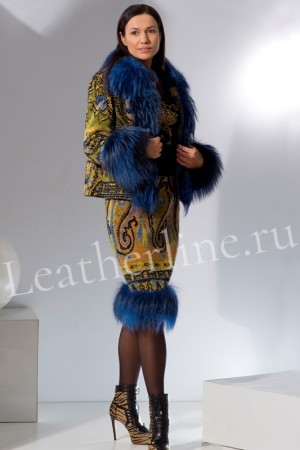 Костюм с мехом
